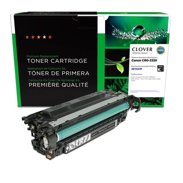 Clover Imaging Group Remanufactured High Yield Black Toner Cartridge for Canon CRG-332II 201347P - main